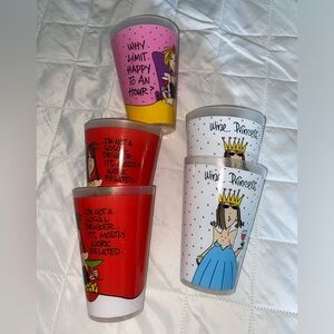 EMERSON QUILLIN Party Happy Hour Drinkware - Set of 5